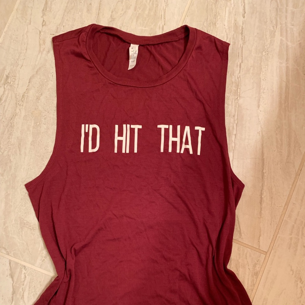 Canvas graphic tank